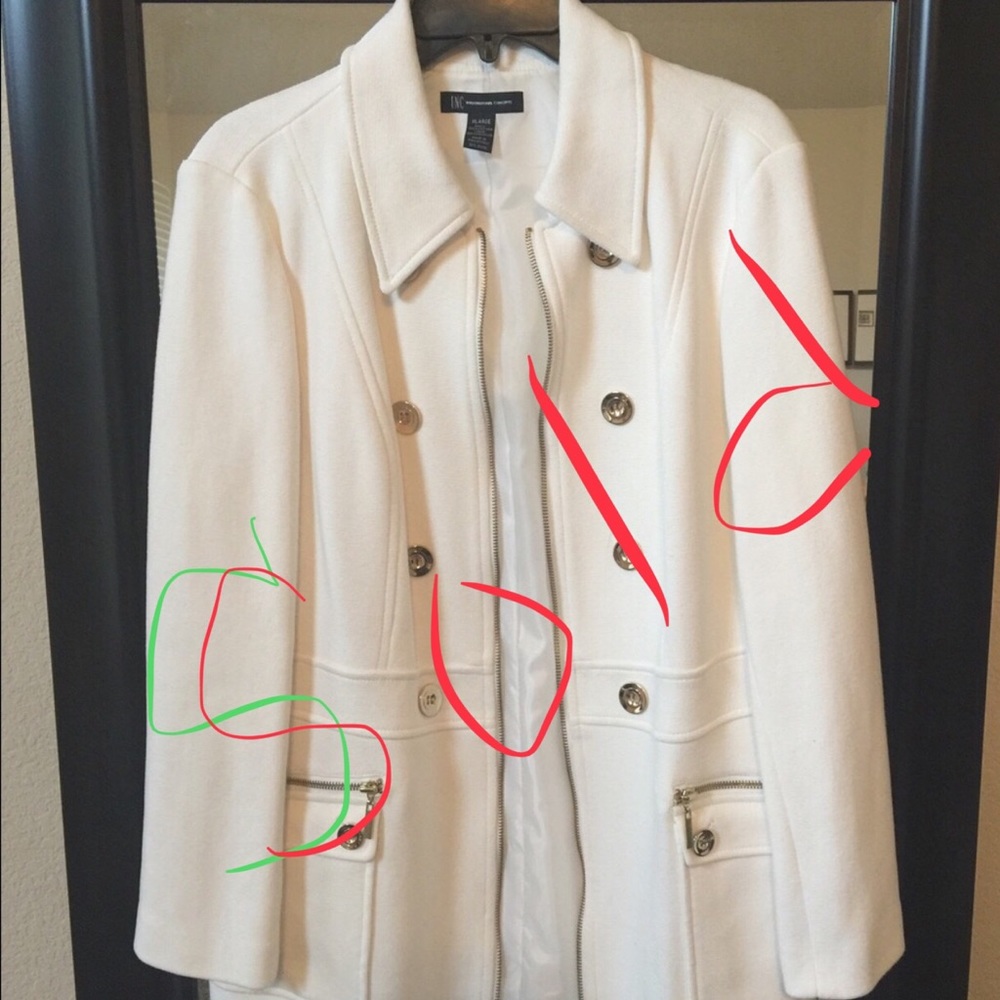 Brand New Inc wool coat